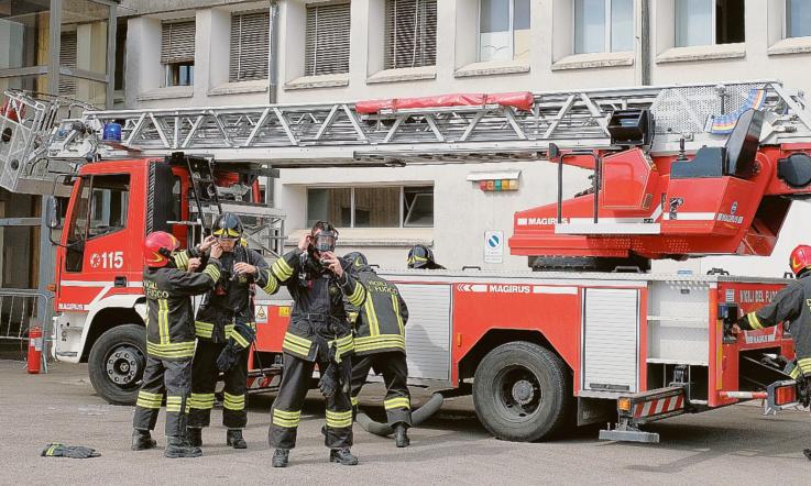 A lezione con i vigili del fuoco - La Voce di Rovigo
