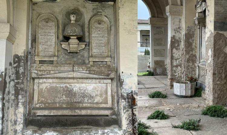 Tombe dei conti Silvestri a rischio