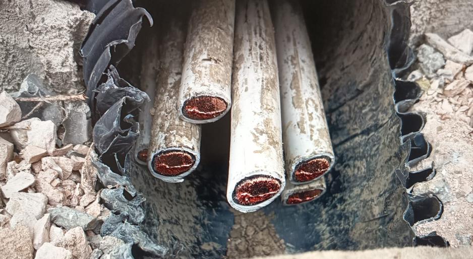 I ladri rischiano di mandare in tilt le idrovore