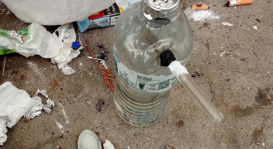 Droga e notti balorde nel parco