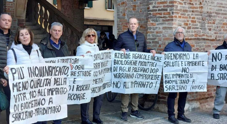 Stop al biogas a Sarzano