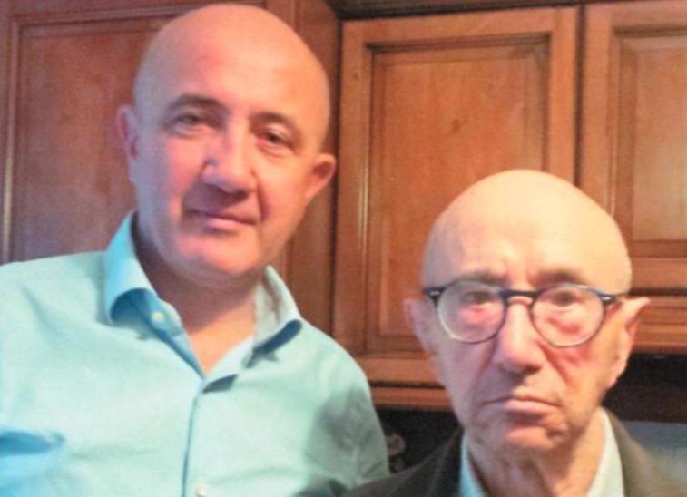 Ivano Boscolo Bielo in un tenero scatto con il papà Angelo "Mio papà mi lasciava fare", ha raccontato di lui Ivano
